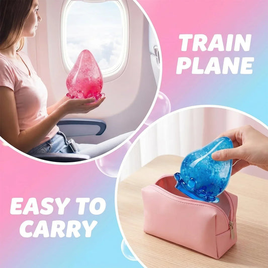 Water Drop Squeeze Squishies, Dream Squishy Drop Squishy Stress Ball,Drop Gifts for Anxiety Relief Office Easter Birthday (Blue)