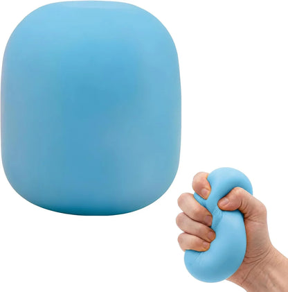 Gum Drop Squeeze Color Changing Squishy, Slow Stress Balls Fidget Sensory Toys for Adults,Gum Drop Shape Fidgets for Pull Stretch Squishy Toy (Blue) - US 9478